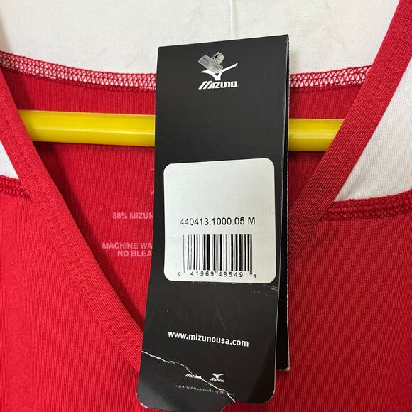 NWT Mizuno Classic Mystic Cap Sleeve Volleyball Jersey Medium Top - Picture 5 of 6